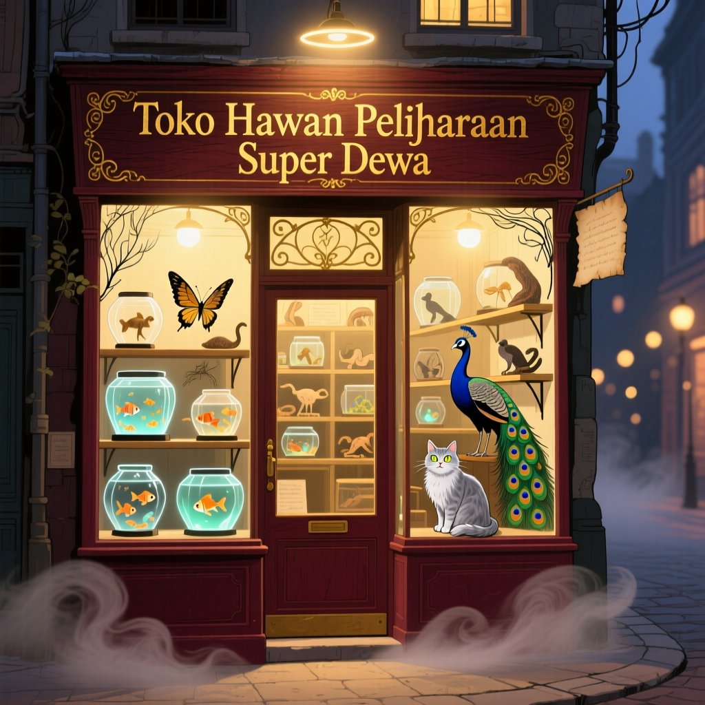Toko Hewan Peliharaan Super Dewa